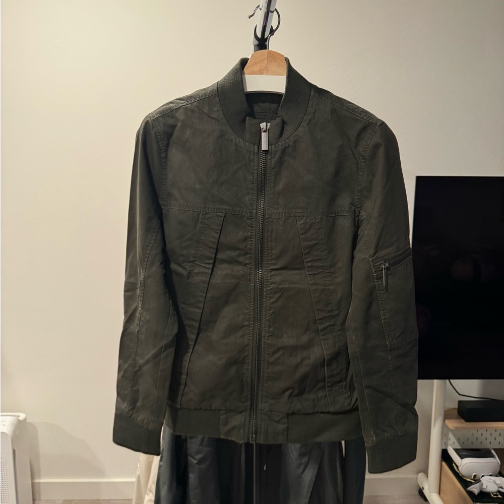 Calvin Klein Dark Green Bomber Jacket
